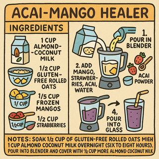 The Acai-Mango Healer