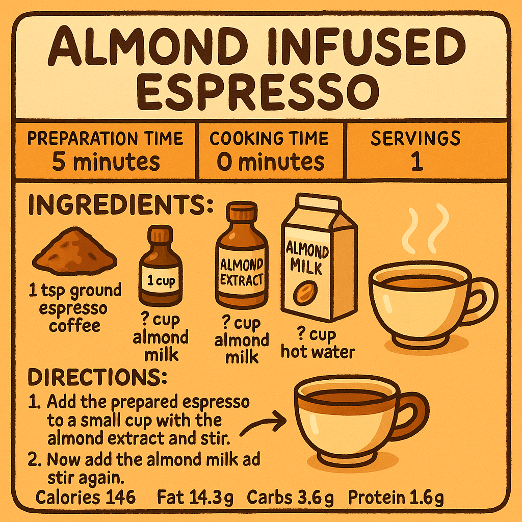 Almond Infused Espresso Recipe & Home Barista Guide