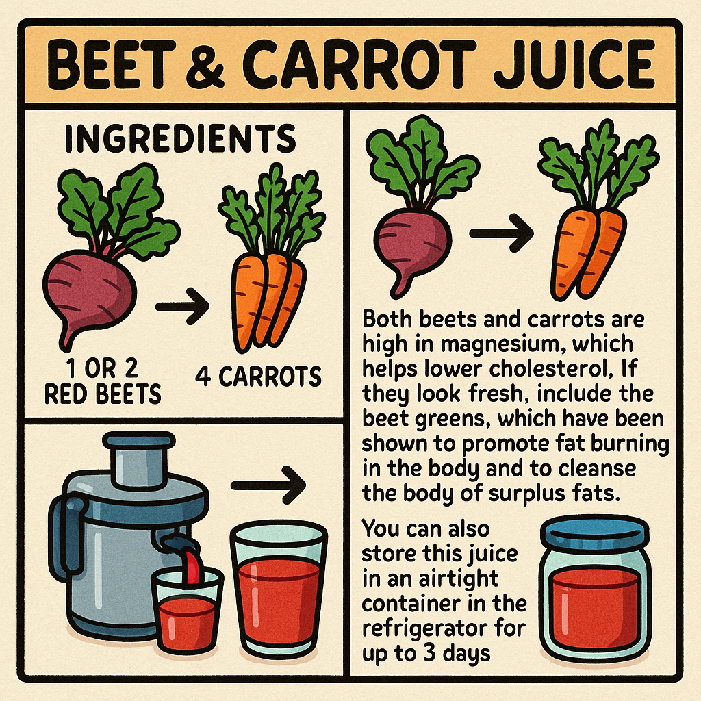 Beet and Carrot Juice