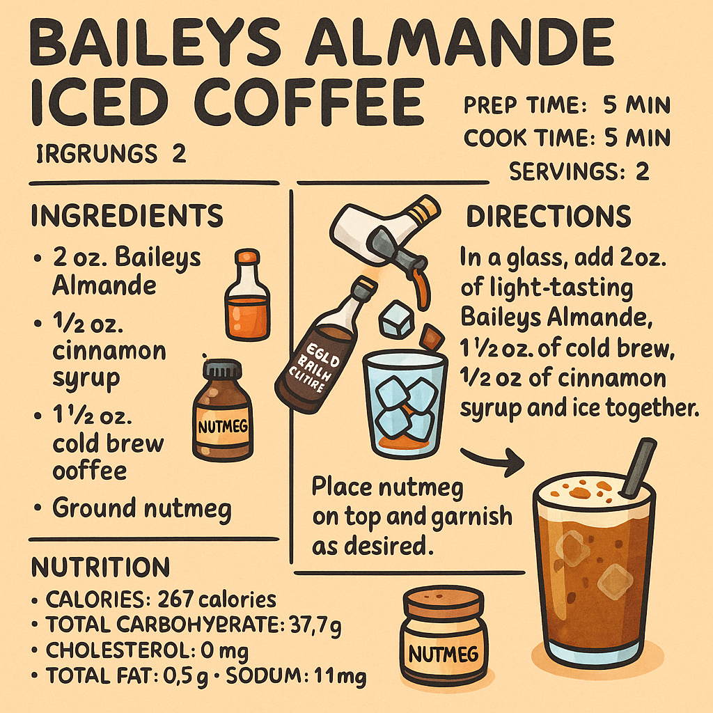 Baileys Almande Iced Coffee