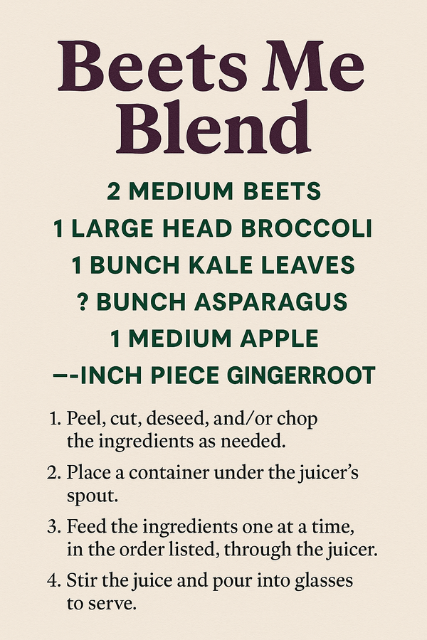 Beets Me Blend