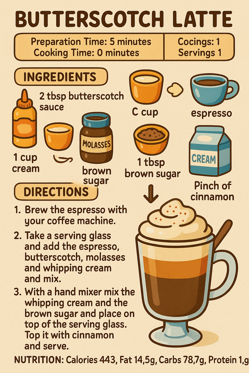 Butterscotch Latte