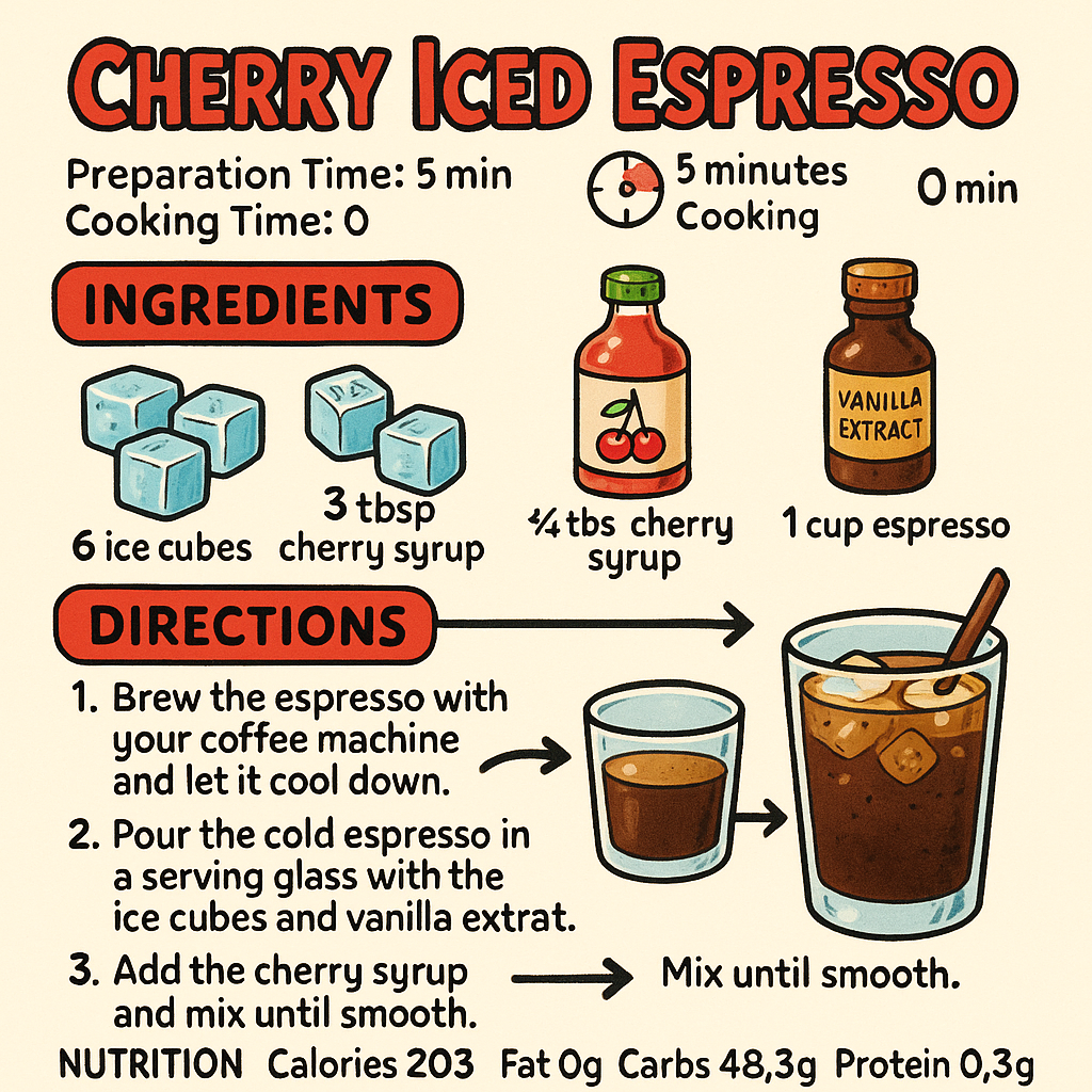 Cherry Iced Espresso