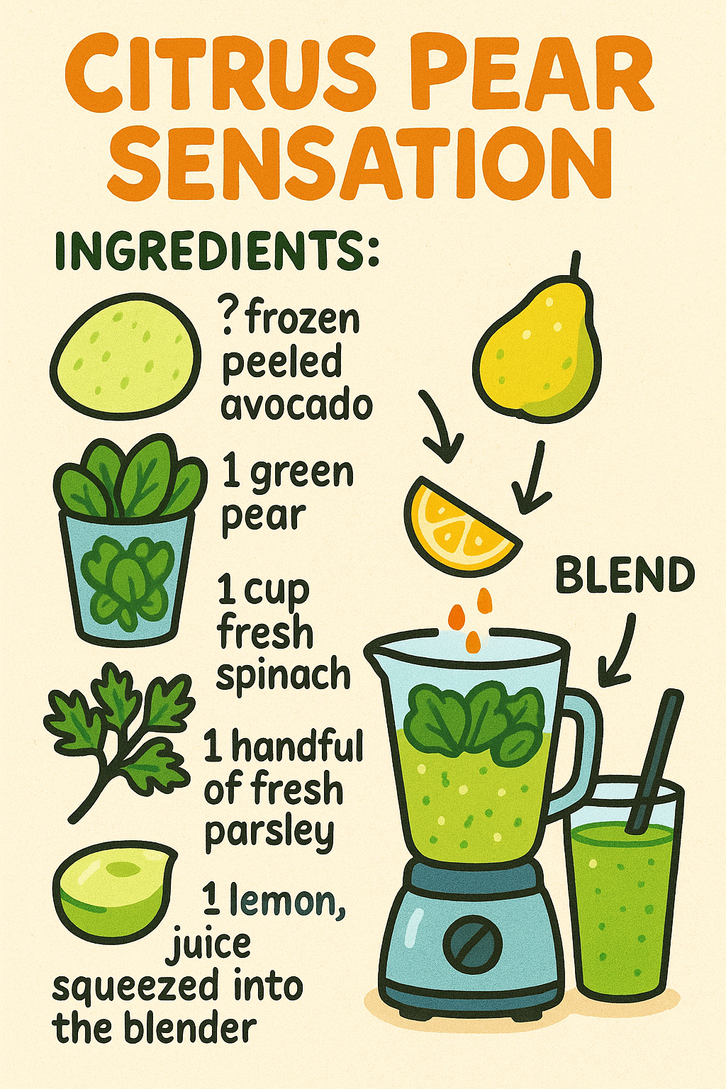 Citrus Pear Sensation