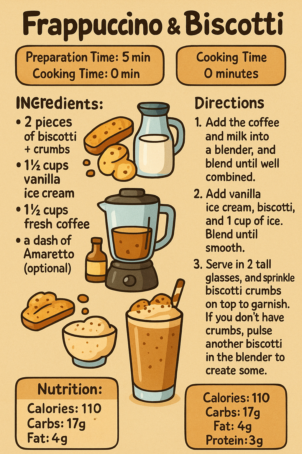 Frappuccino & Biscotti