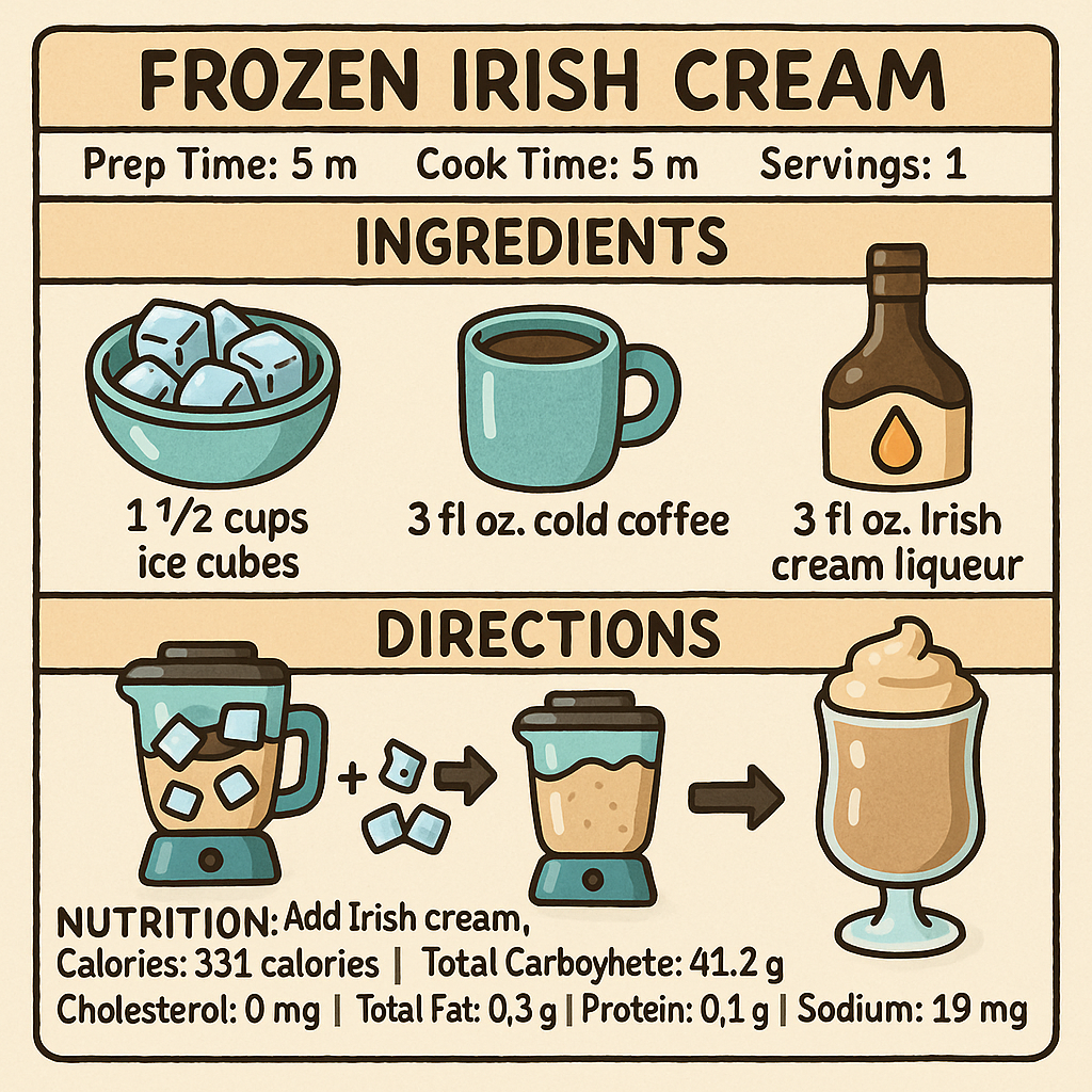 FROZEN IRISH CREAM