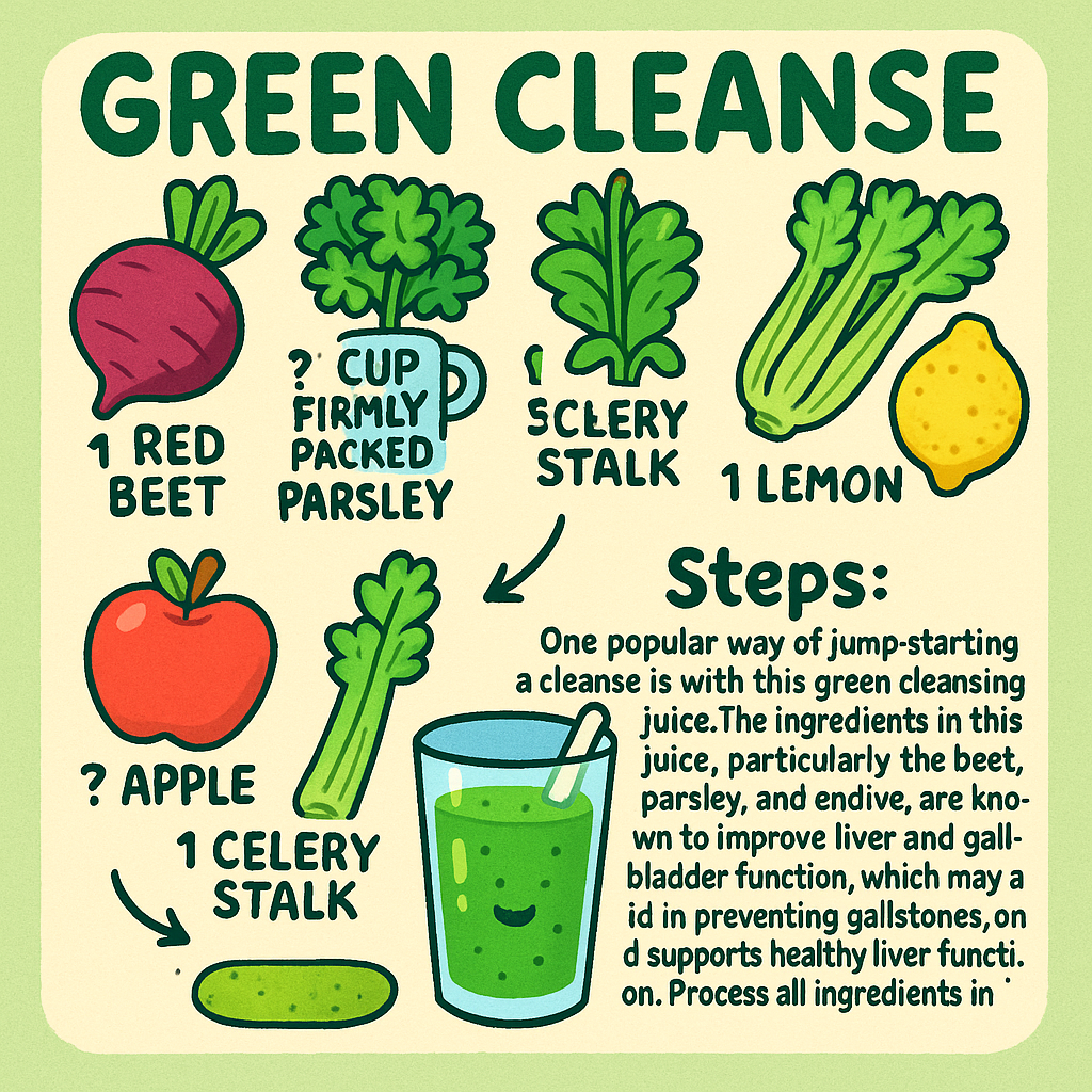GREEN CLEANSE JUICE: A Refreshing Path to Detox and Vitality