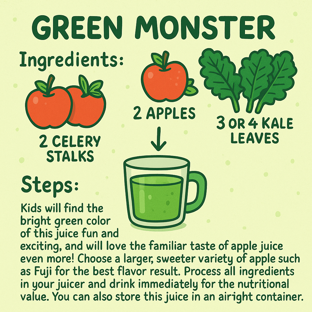 The Green Monster Juice: A Fresh Start for Everyday Wellness