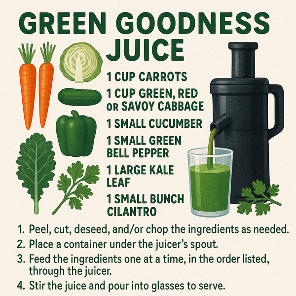The Green Goodness Juice: A Guide to Revitalizing Your Daily Routine
