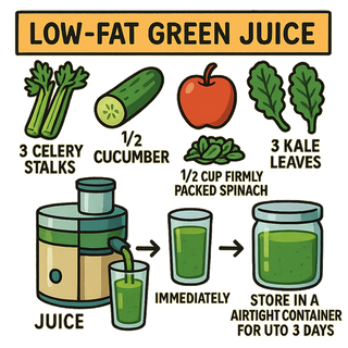 LOW-FAT GREEN JUICE