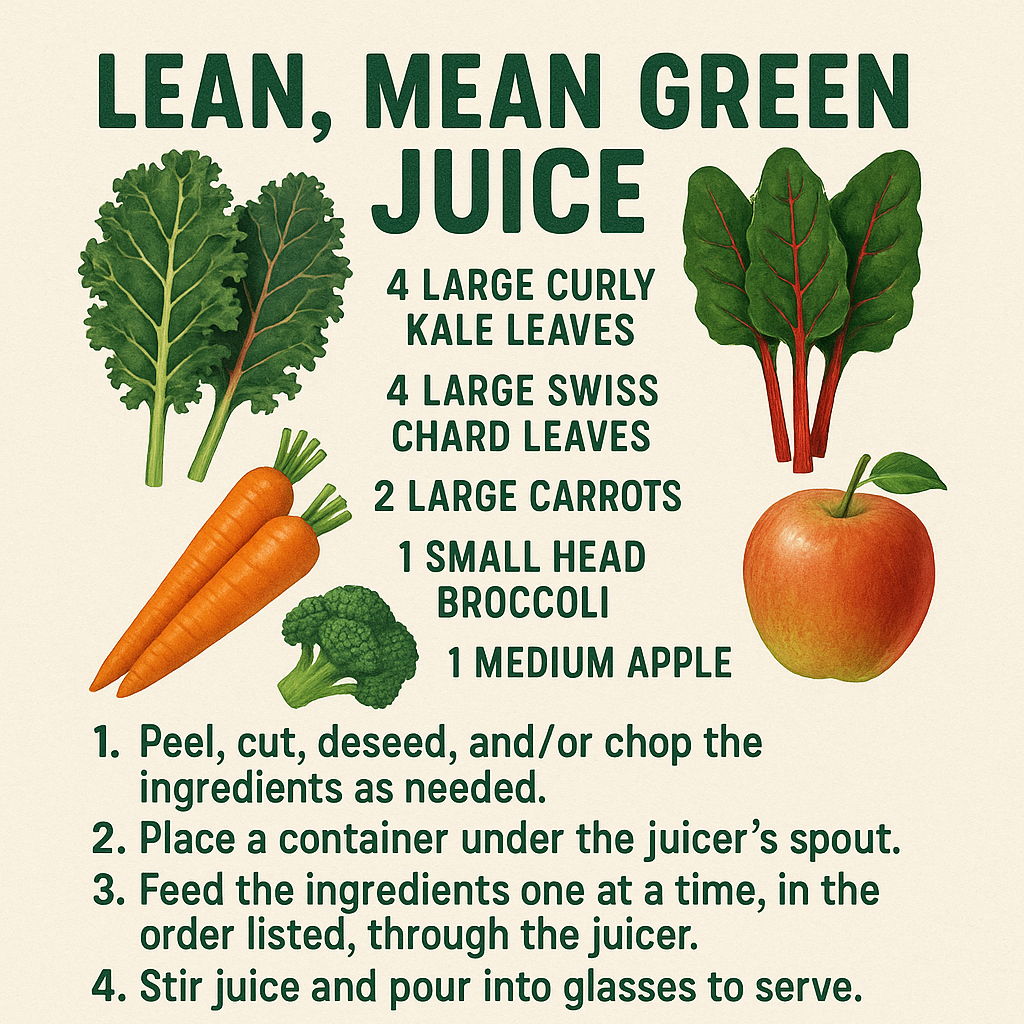 Lean, Mean Green Juice
