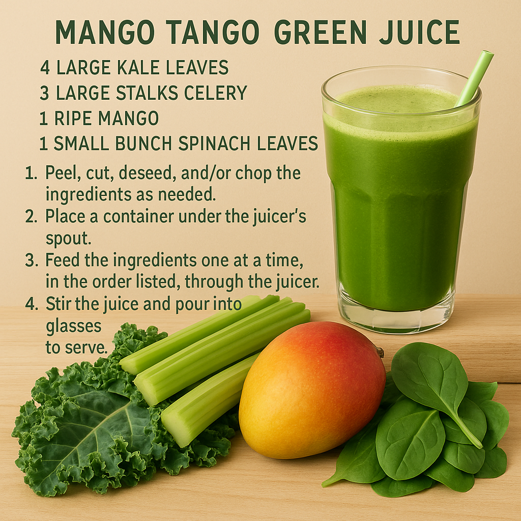 Mango Tango Green Juice