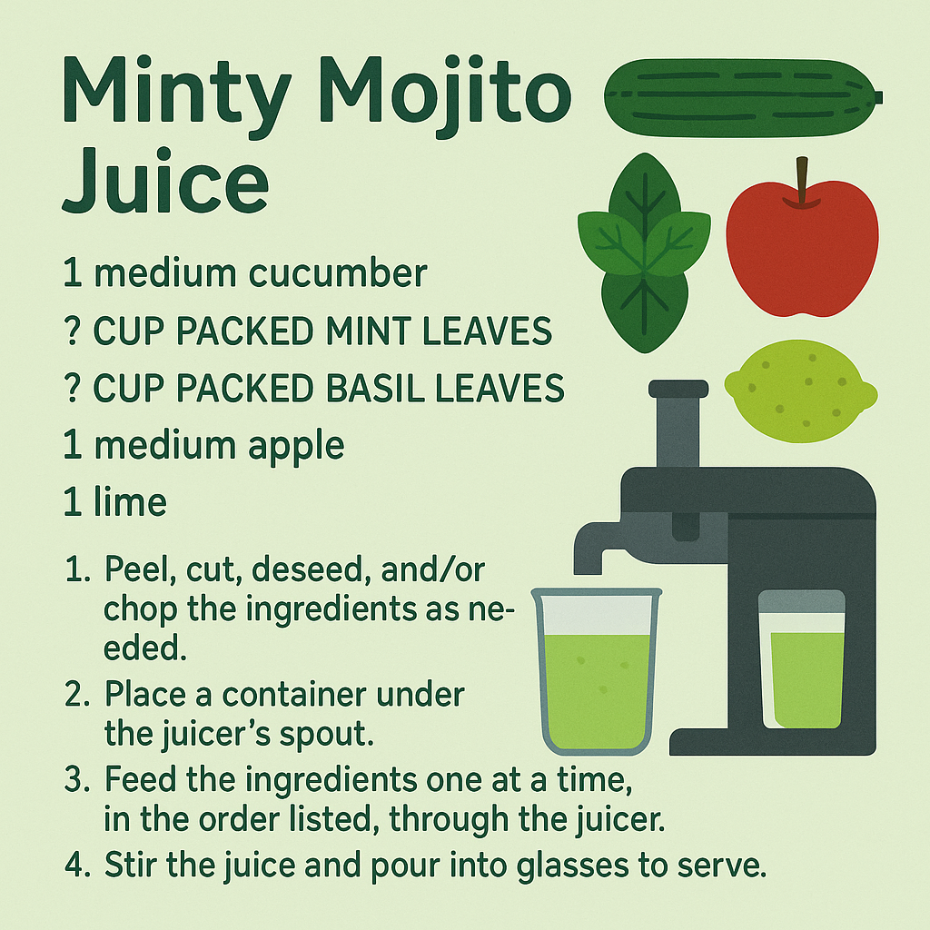 Minty Mojito Juice
