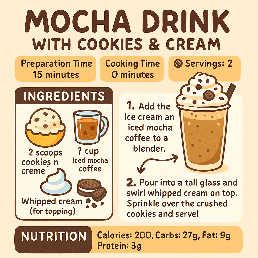Cookies & Cream Mocha