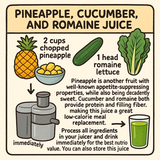 Pineapple, Cucumber, and Romaine Juice: A Refreshing Way to Reboot Your Body