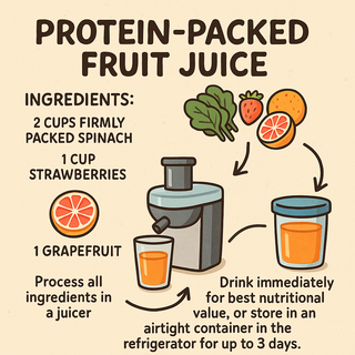 Protein-Packed Fruit Juice