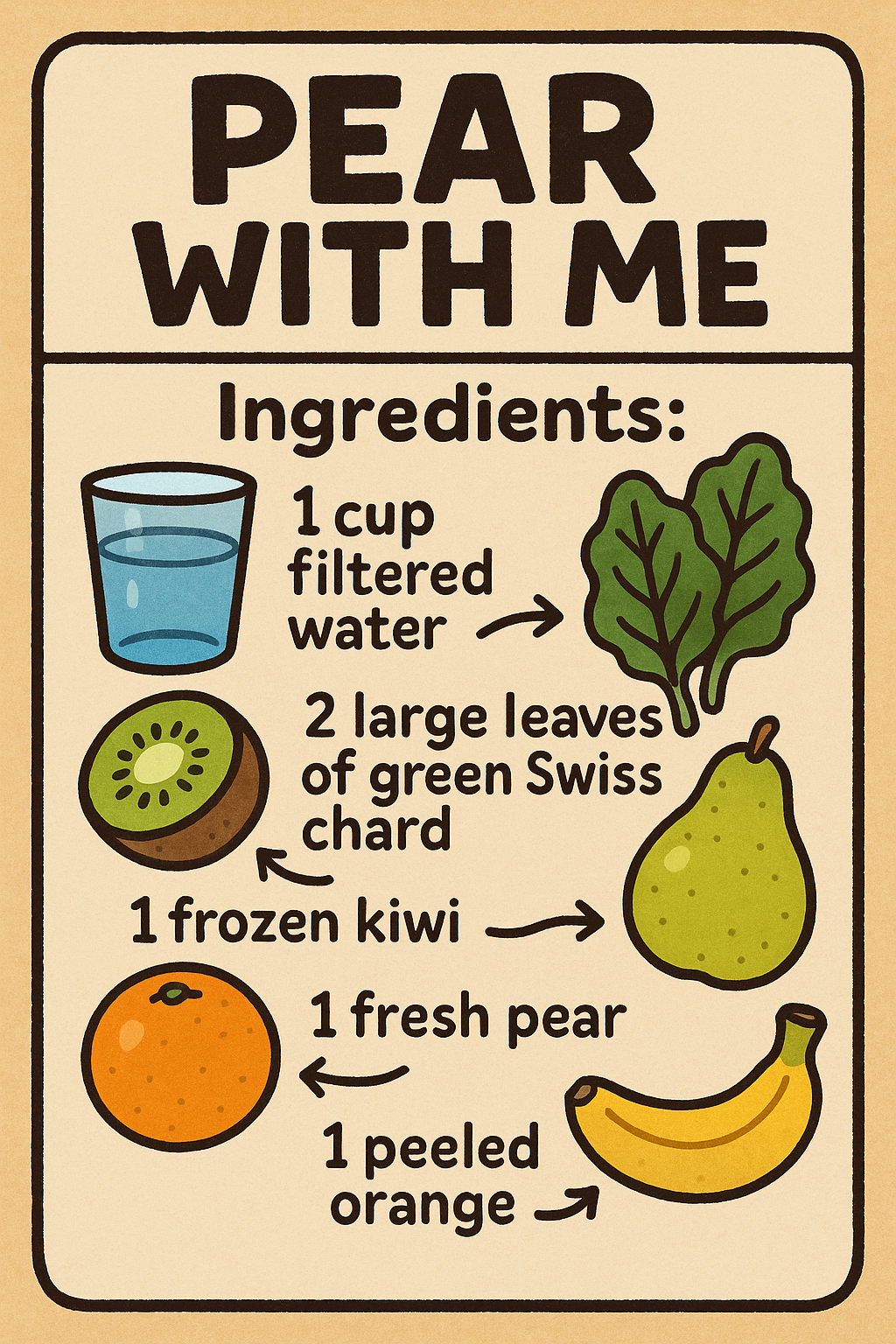 Pear with Me: The Ultimate Guide to Crafting the Perfect Green Blend at Home