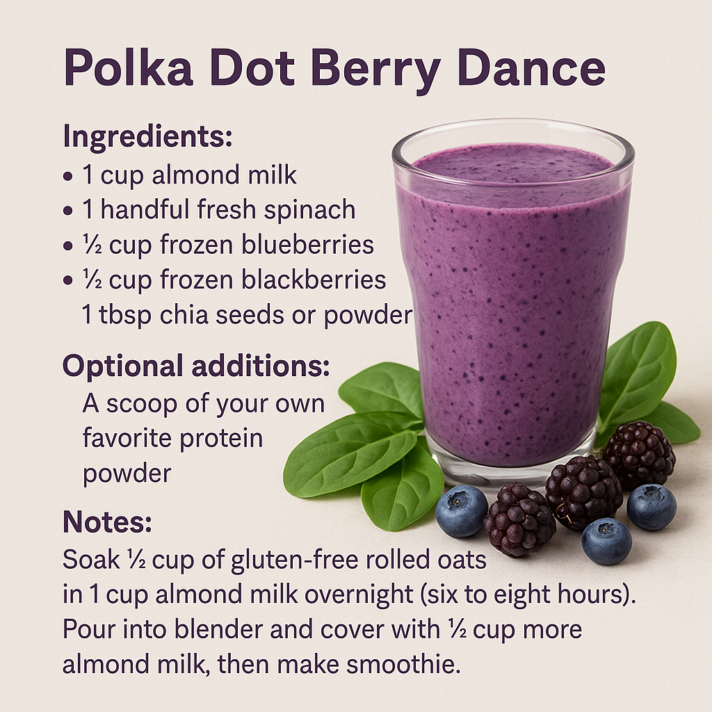 Fuel Your Day: The Science and Art of the Polka Dot Berry Dance Smoothie