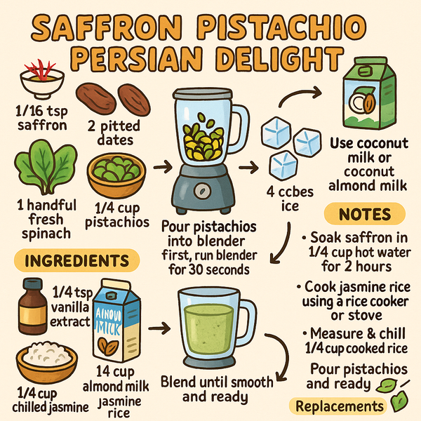 Saffron Pistachio Persian Delight