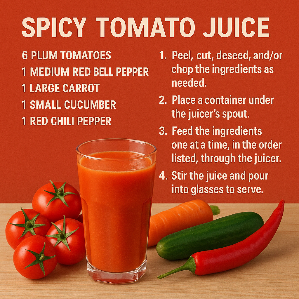 The Ultimate Savory Elixir: How to Make Professional Spicy Tomato Juice at Home