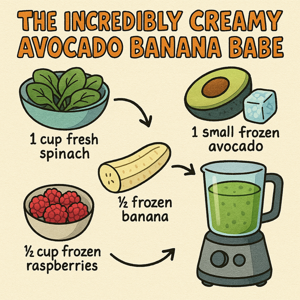 The Incredibly Creamy Avocado Banana Babe