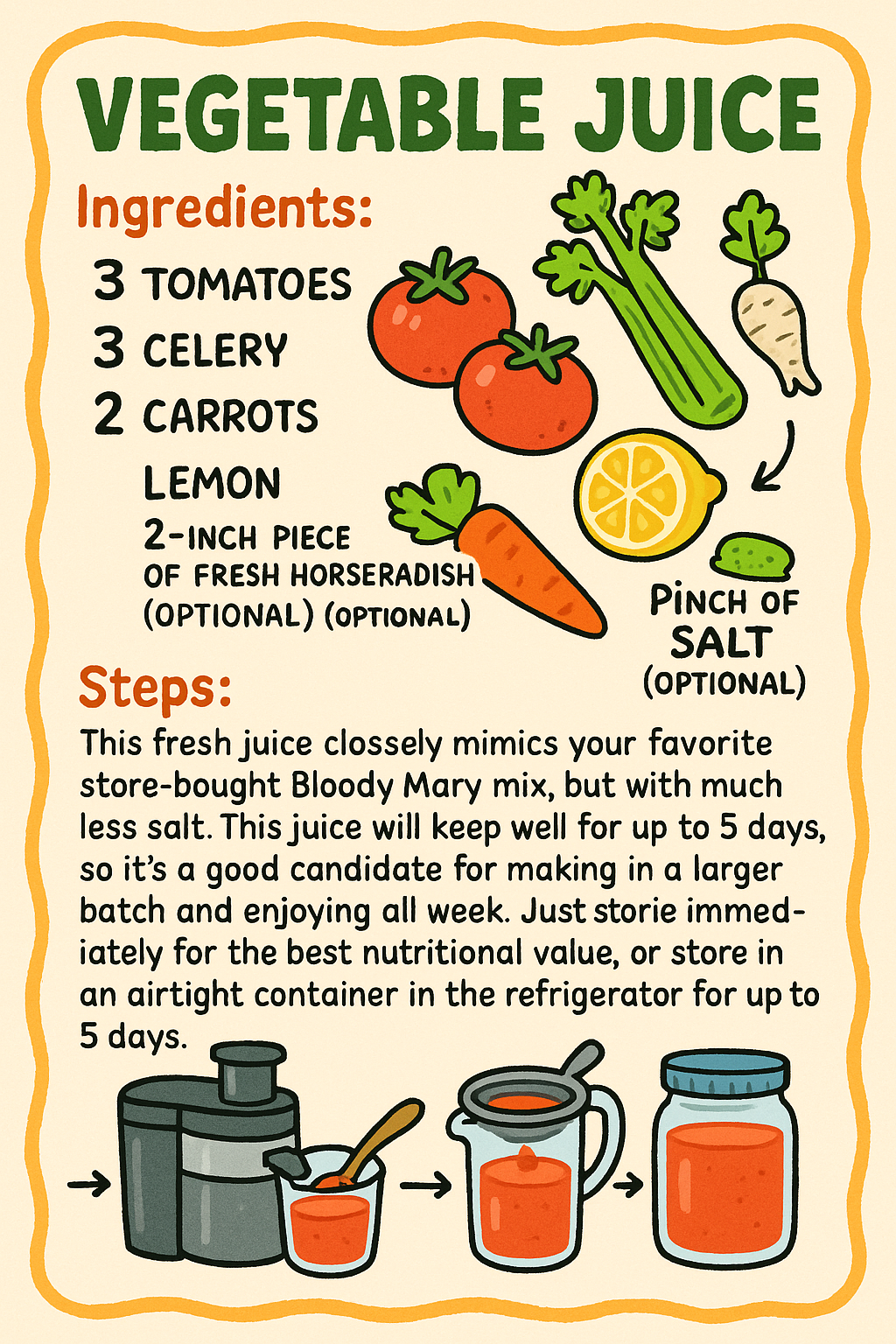 Vegetable Juice
