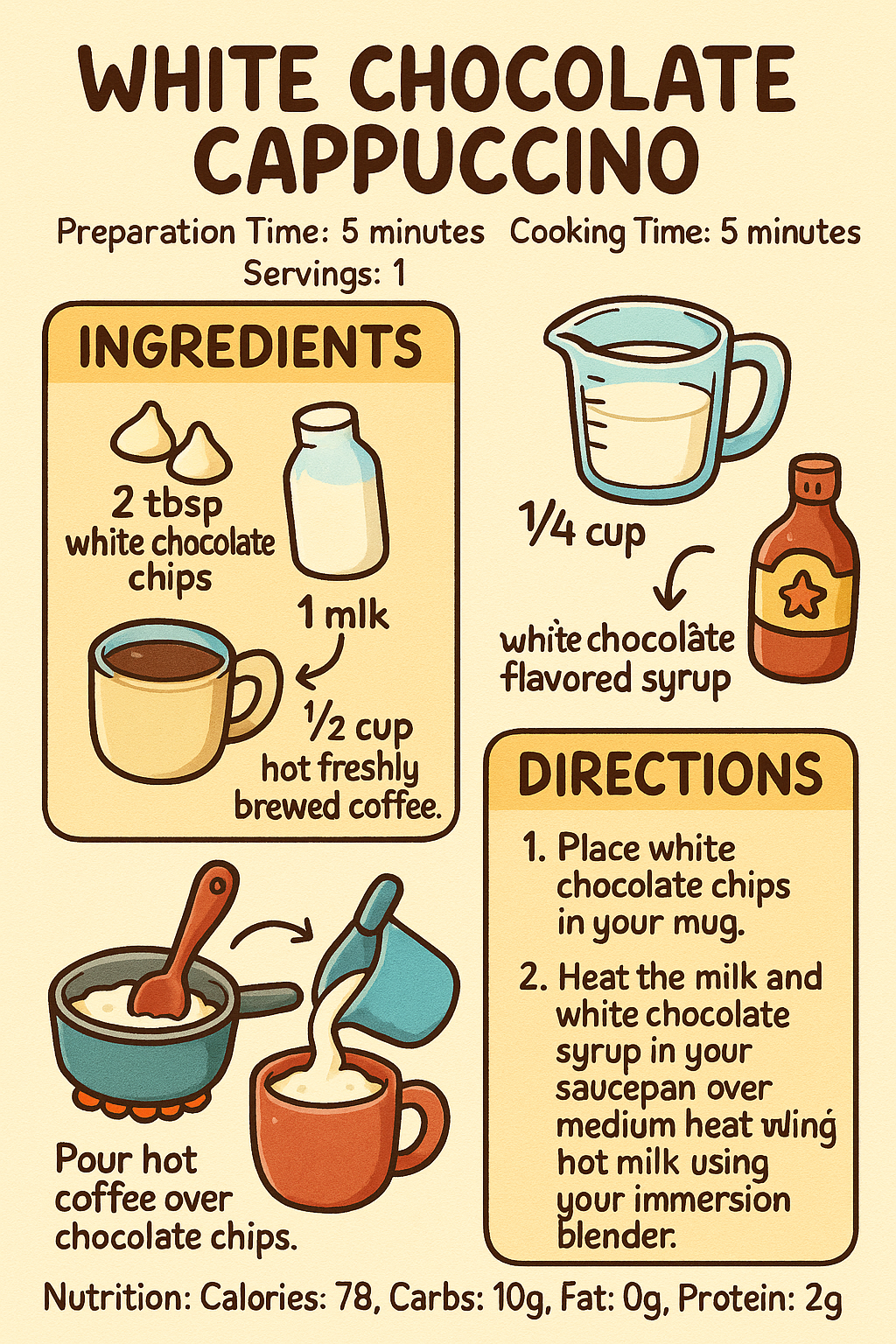 White Chocolate Cappuccino