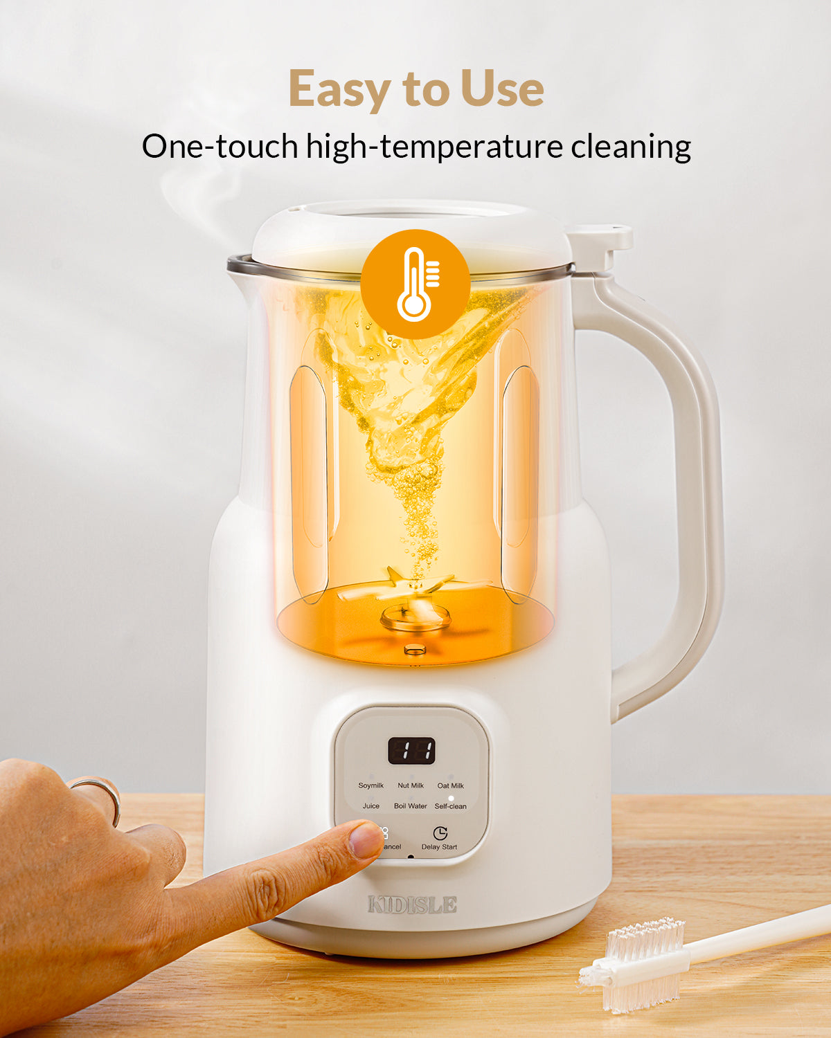 KIDISLE® 6 in 1 Nut Milk Maker , 20oz Homemade Coconut