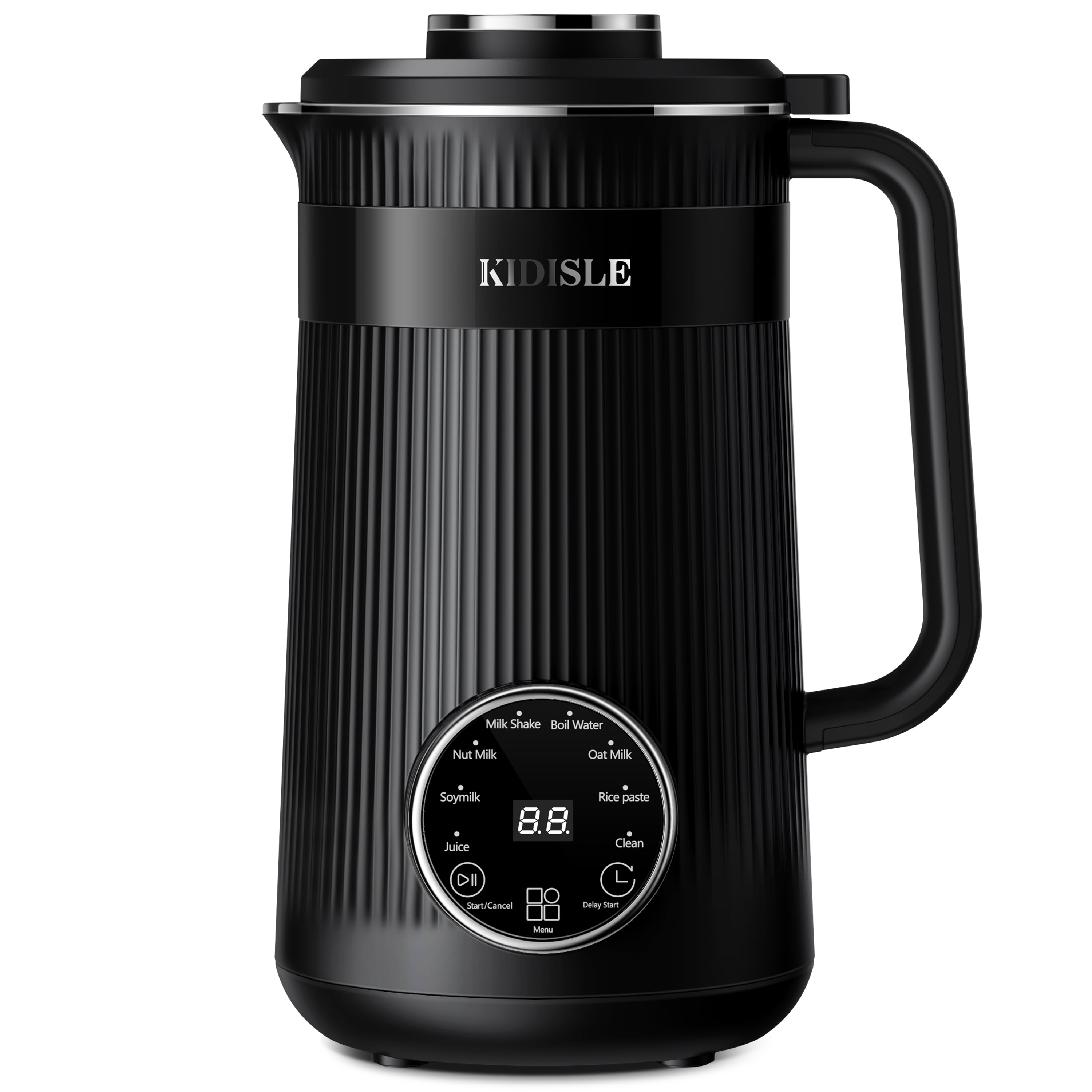 KIDISLE® 32oz Automatic Soy Machine for Homemade Almond Black