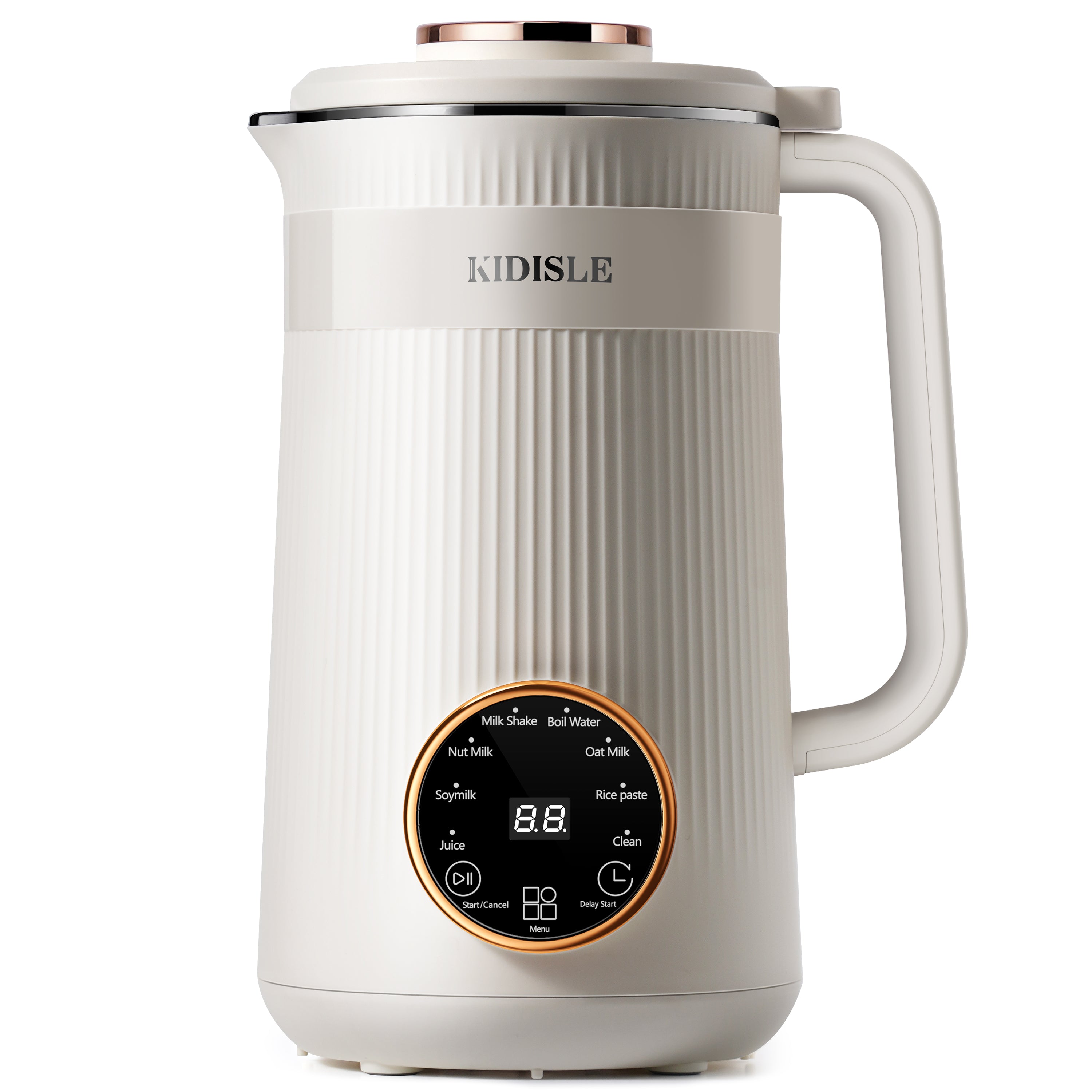 KIDISLE® 32oz Automatic Soy Machine for Homemade Almond White