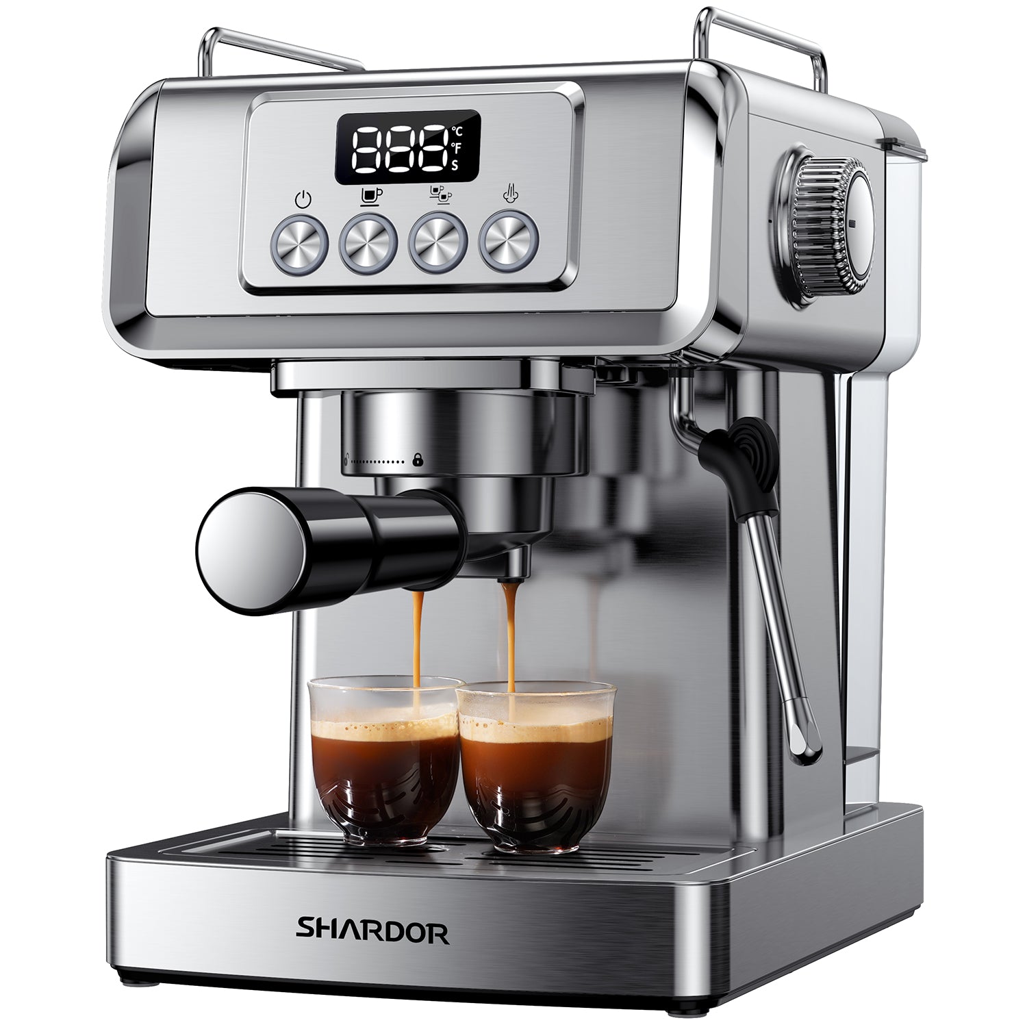 SHARDOR® Espresso Machine 20 Bar with Milk Frother Steam Wand