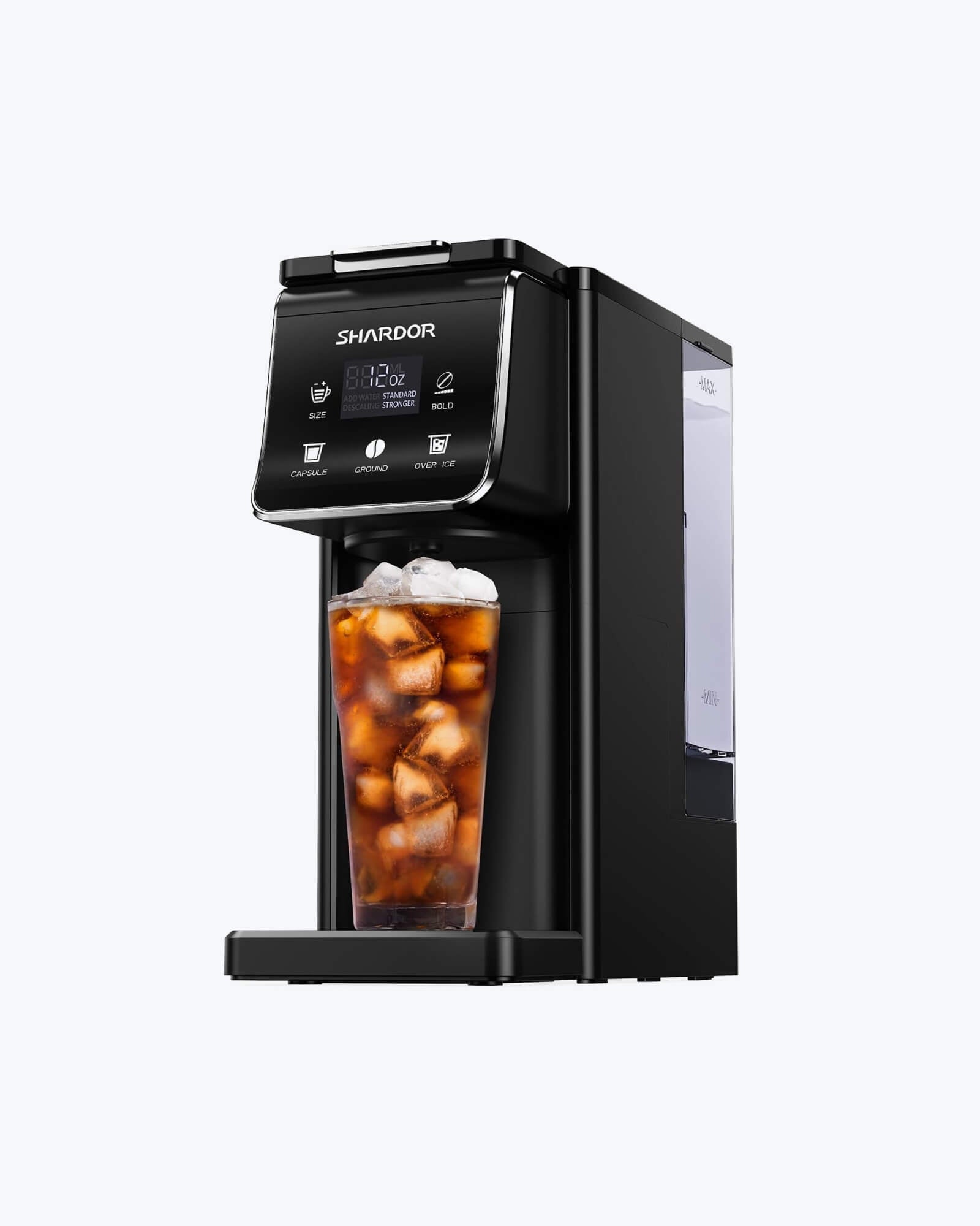 SHARDOR® Coffee Maker Hot & Iced for K Cup Pods Black