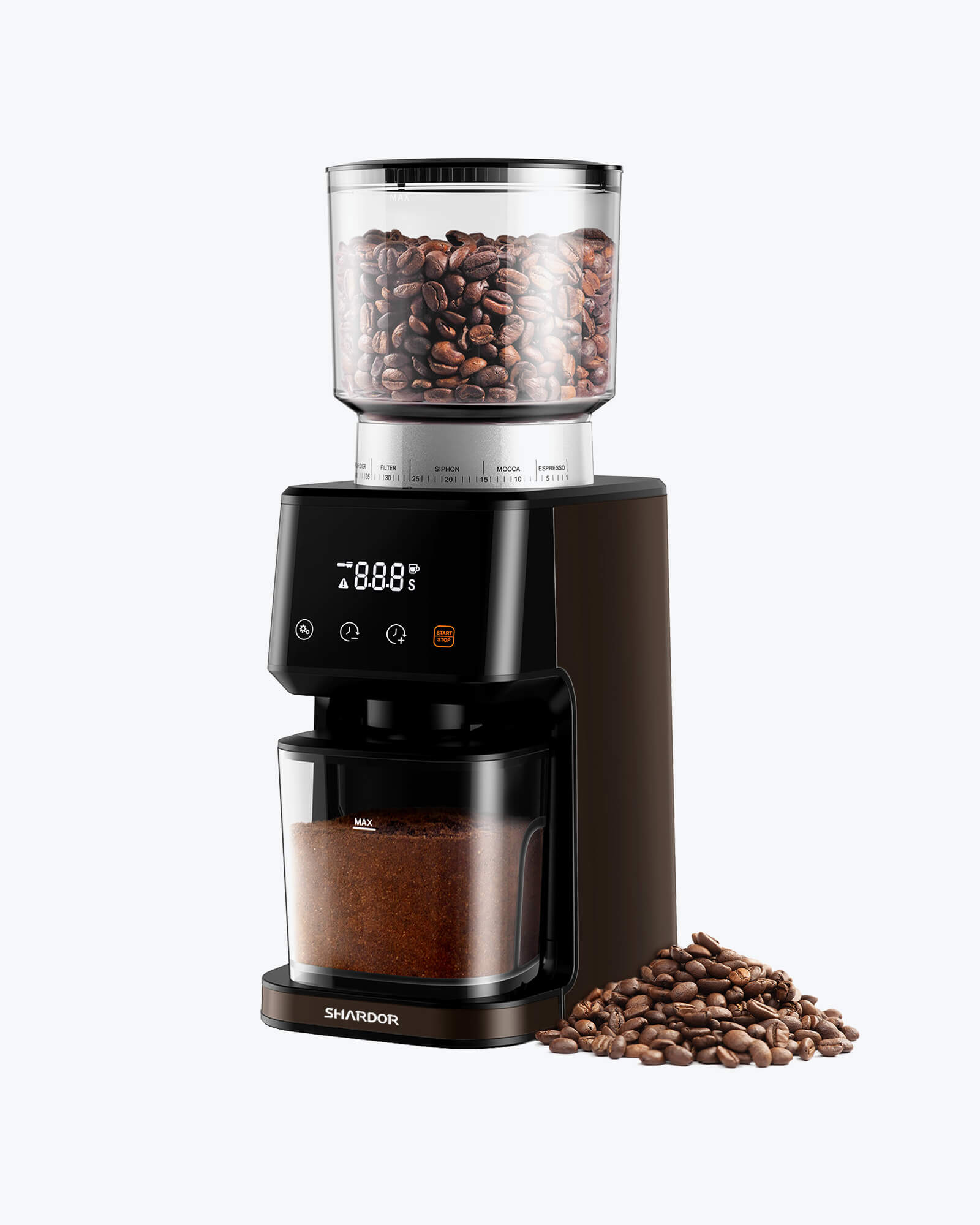SHARDOR® Electric Conical Burr Coffee Grinder
