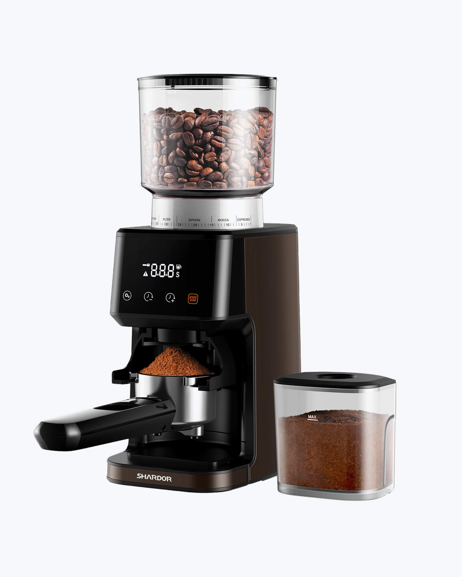 SHARDOR® Electric Conical Burr Coffee Grinder