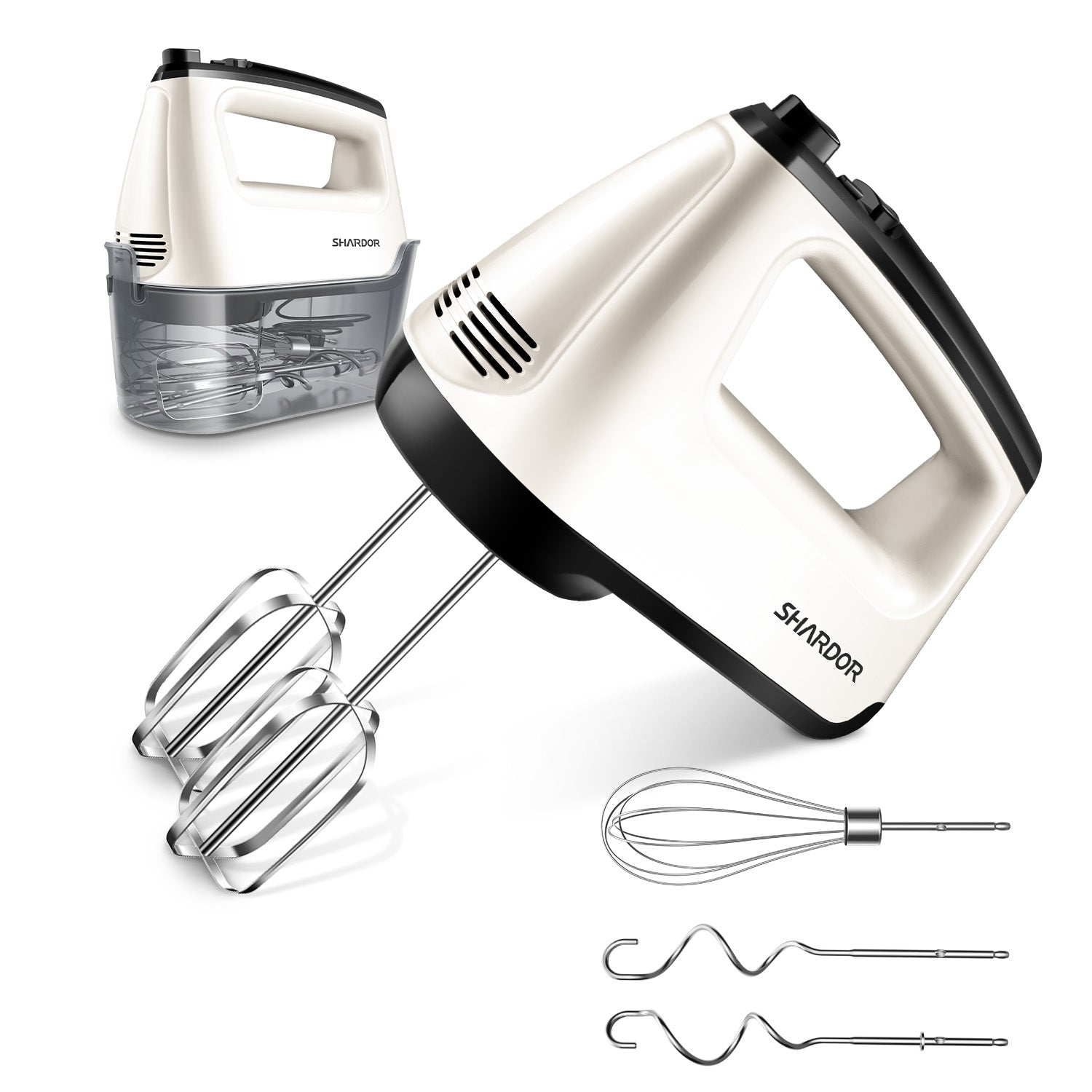 Hand Mixer Electric, 6 Speed & Turbo Mixer Electric Handheld,