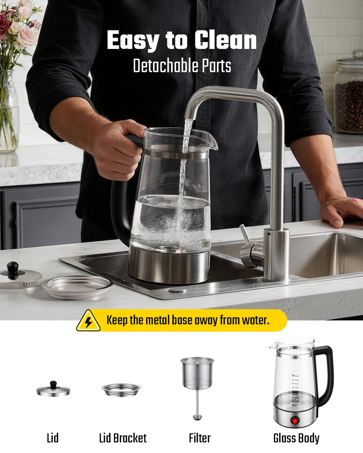 Percolator Coffee Pot Electric Coffee Maker