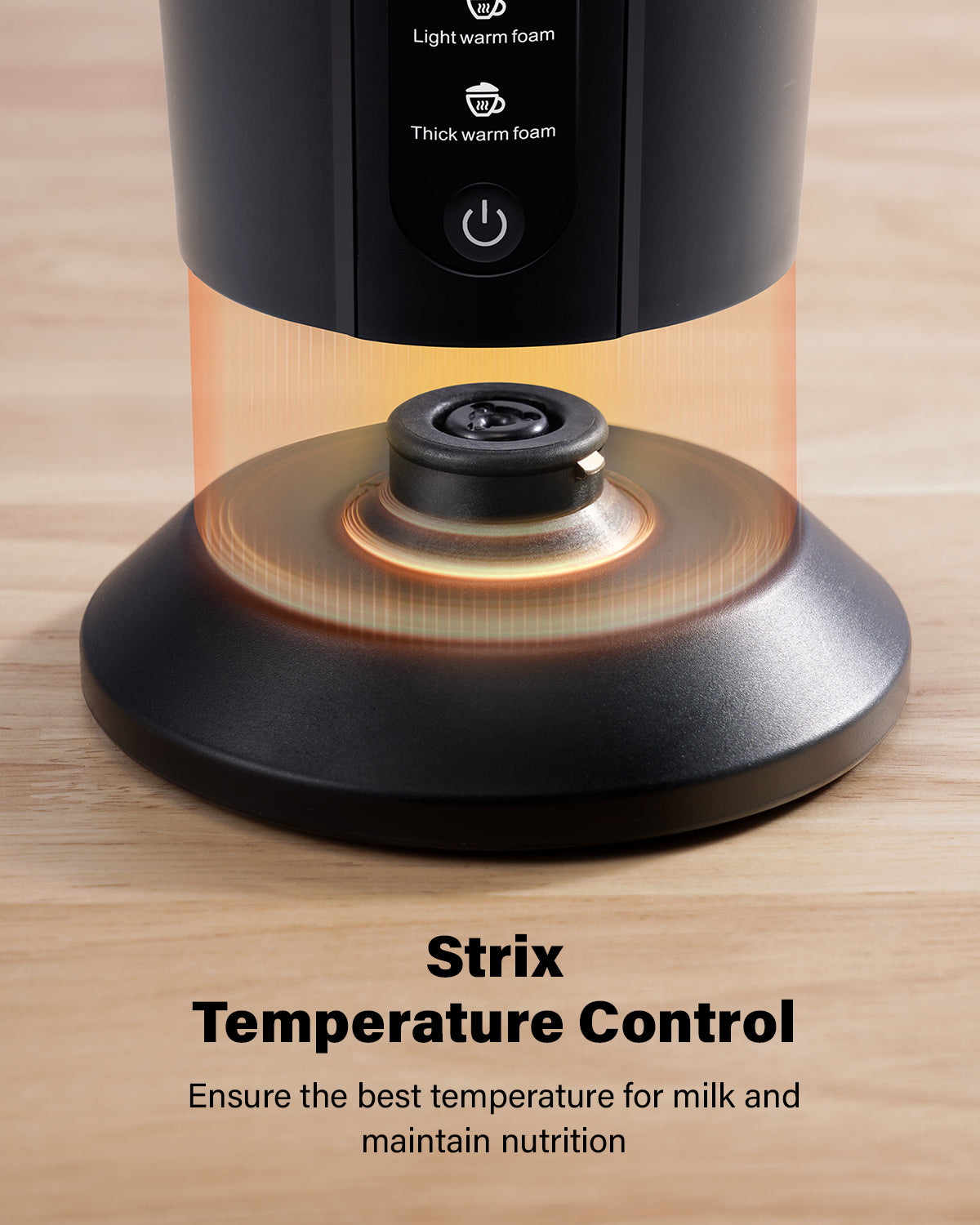 KIDISLE 4-in-1 Electric Milk Frother and Steamer