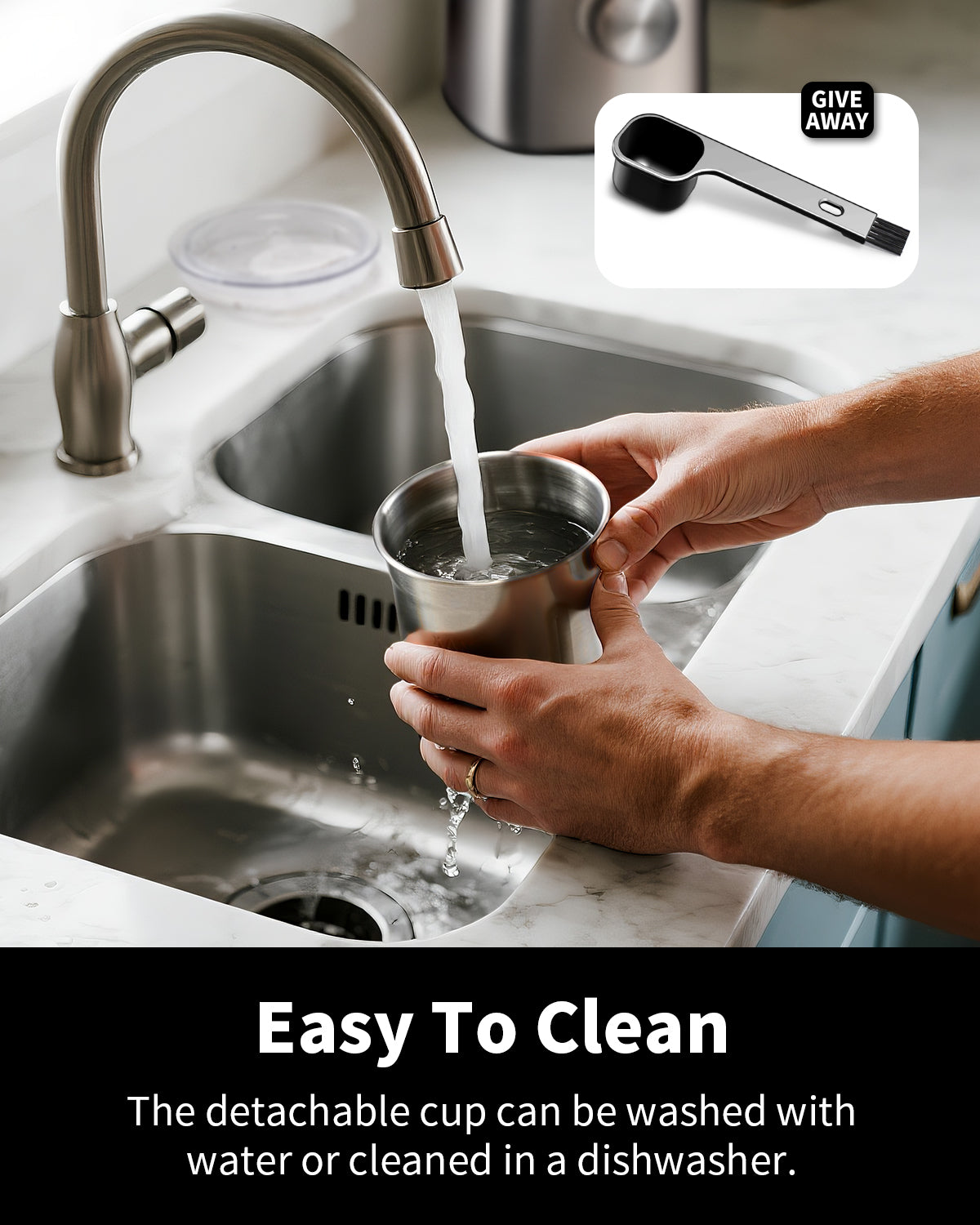 SHARDOR® Coffee Blade Grinder with Removable Stainless Steel Bowl