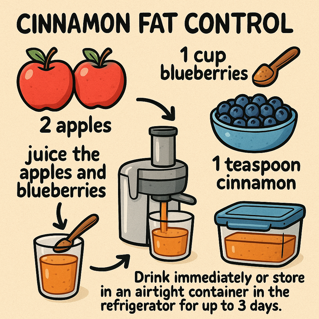 Cinnamon Fat Control Juice Recipe