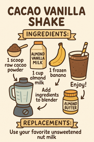 Cacao Vanilla Shake