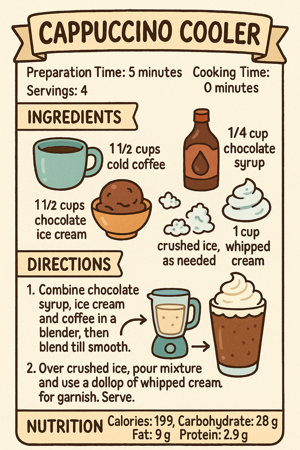 Cappuccino Cooler