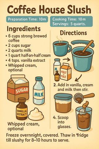 Iced coffee