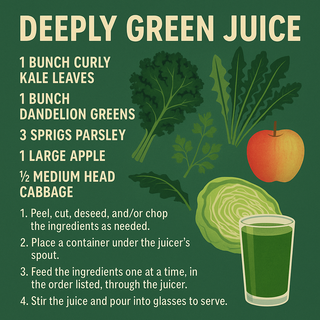  "Deeply Green" Juice
