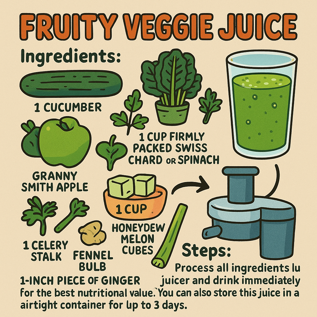 Fruity Veggie Juice