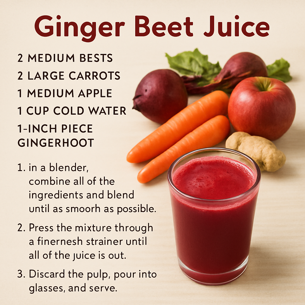 Ginger Beet Juice