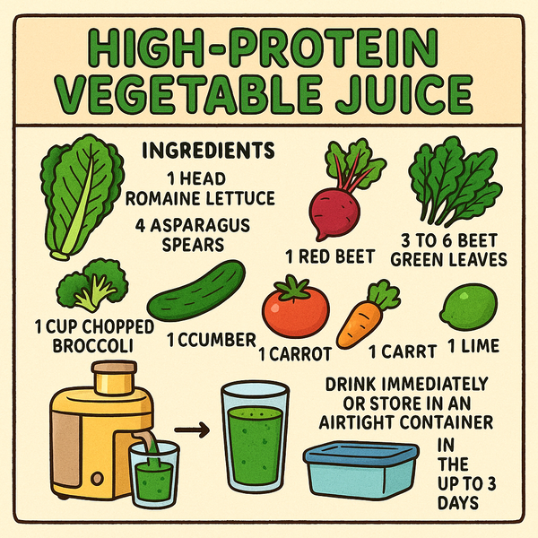 High-Protein Vegetable Juice