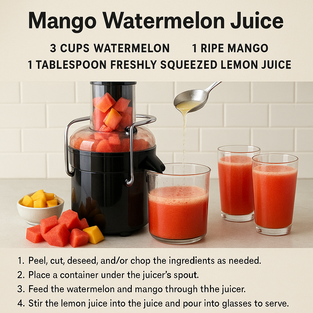  Mango Watermelon Juice