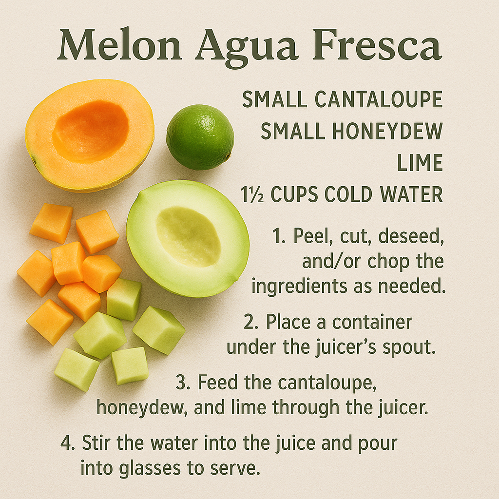 Melon Agua Fresca