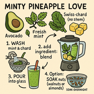 Minty Pineapple Love