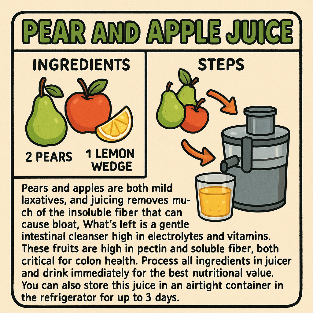 Apple and Pear Juice 
